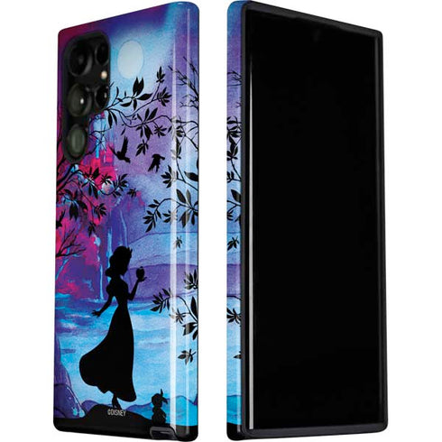 Disney Snow White Enchanted Forest Silhouette Galaxy S22 Ultra Pro Case