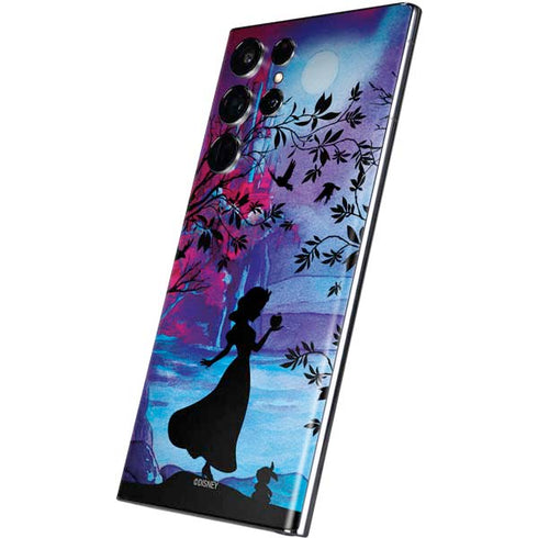 Disney Snow White Enchanted Forest Silhouette Galaxy S22 Ultra Skin