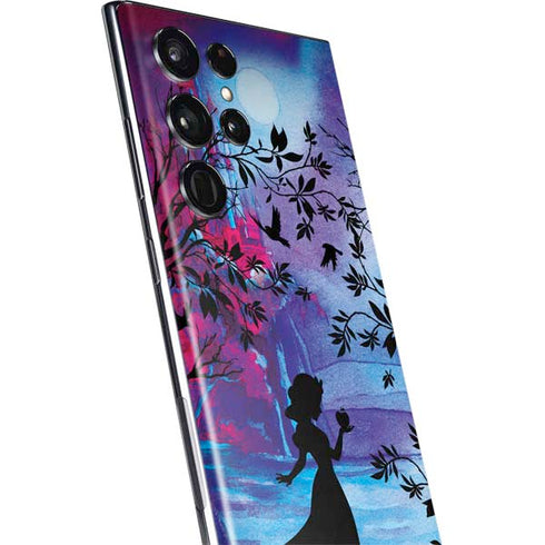 Disney Snow White Enchanted Forest Silhouette Galaxy S22 Ultra Skin