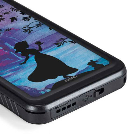 Disney Snow White Enchanted Forest Silhouette Galaxy S23 Waterproof Case