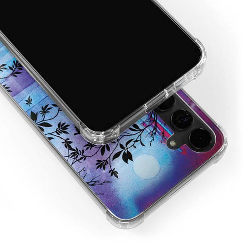 Disney Snow White Enchanted Forest Silhouette Galaxy S24 Plus Clear Case