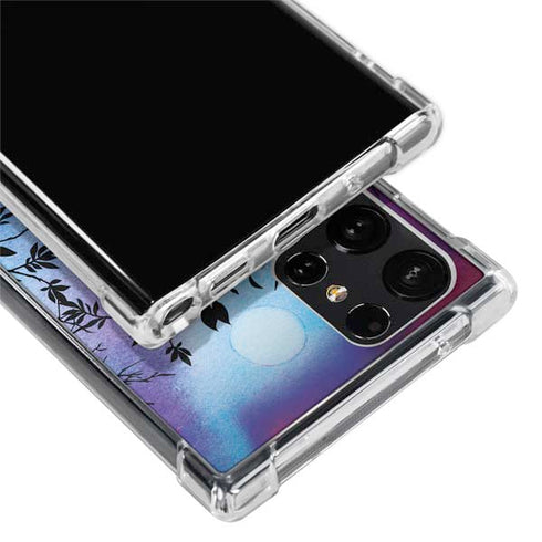 Disney Snow White Enchanted Forest Silhouette Galaxy S24 Ultra Clear Case
