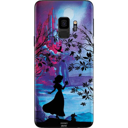 Disney Snow White Enchanted Forest Silhouette Galaxy S9 Skin