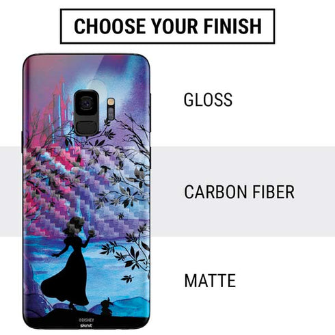 Disney Snow White Enchanted Forest Silhouette Galaxy S9 Skin