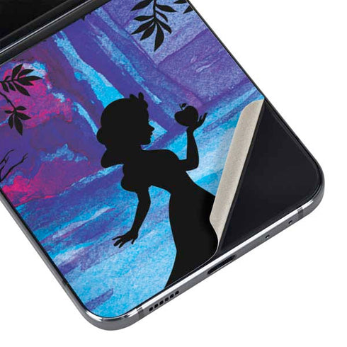 Disney Snow White Enchanted Forest Silhouette Galaxy Z Flip5 5G Skin