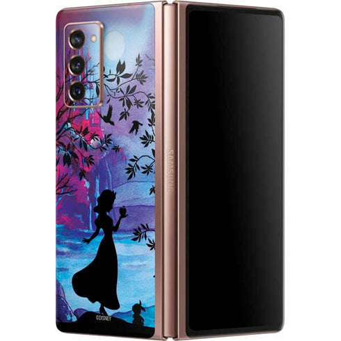 Disney Snow White Enchanted Forest Silhouette Galaxy Z Fold2 5G Skin