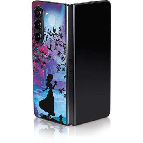 Disney Snow White Enchanted Forest Silhouette Galaxy Z Fold5 5G Skin