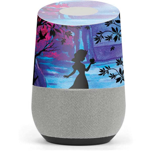 Disney Snow White Enchanted Forest Silhouette Google Home Skin