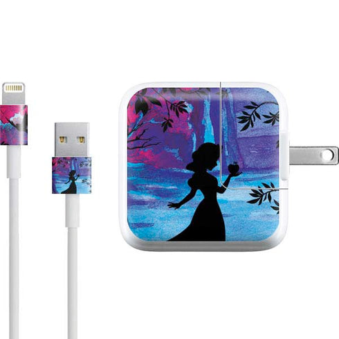 Disney Snow White Enchanted Forest Silhouette iPad Charger (10W USB) Skin