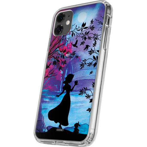 Disney Snow White Enchanted Forest Silhouette iPhone 11 Clear Case