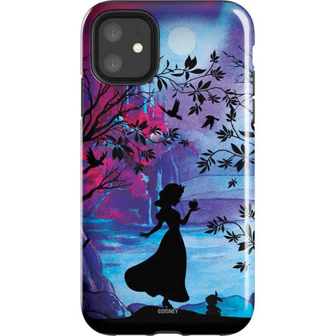 Disney Snow White Enchanted Forest Silhouette iPhone 11 Impact Case