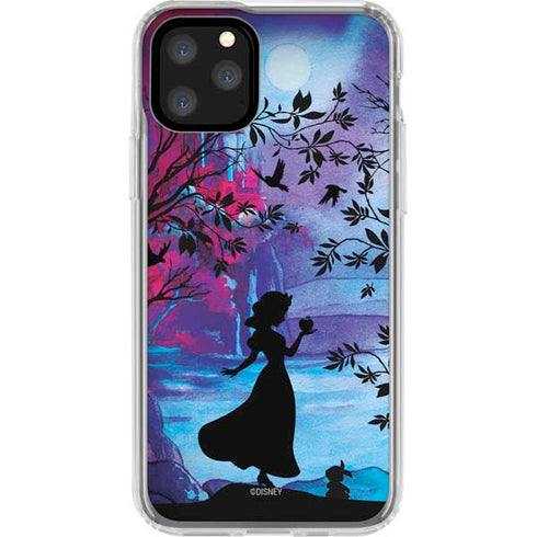 Disney Snow White Enchanted Forest Silhouette iPhone 11 Pro Clear Case