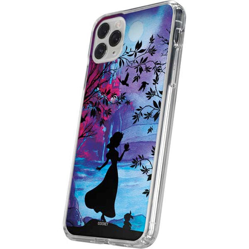 Disney Snow White Enchanted Forest Silhouette iPhone 11 Pro Clear Case