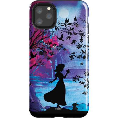 Disney Snow White Enchanted Forest Silhouette iPhone 11 Pro Max Impact Case