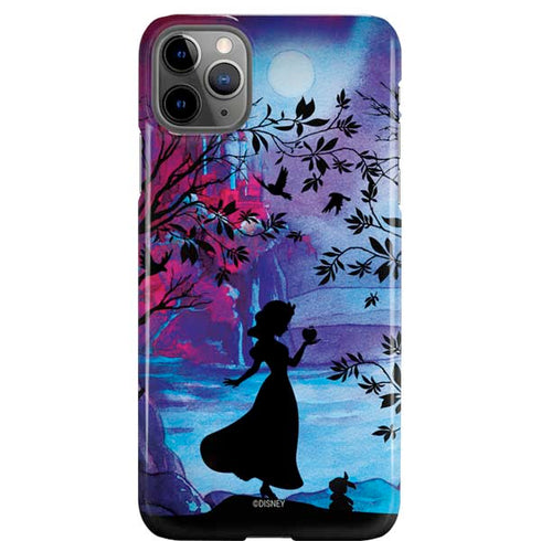 Disney Snow White Enchanted Forest Silhouette iPhone 11 Pro Max Lite Case
