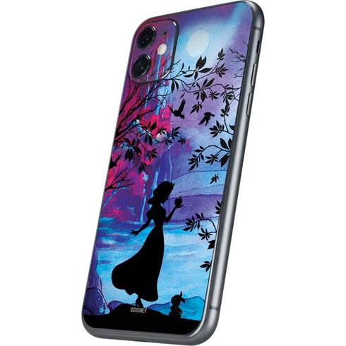 Disney Snow White Enchanted Forest Silhouette iPhone 11 Skin