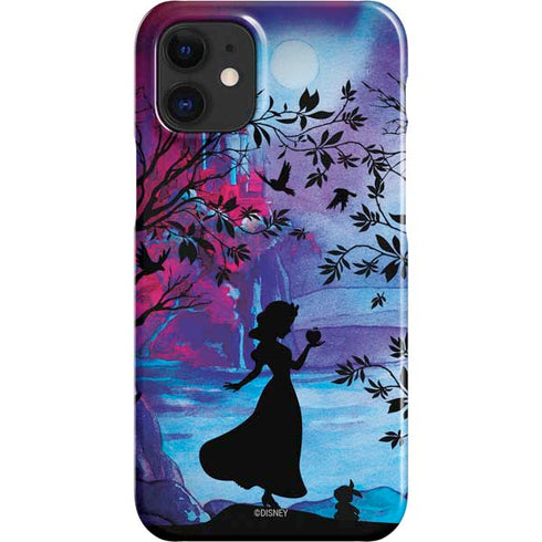 Disney Snow White Enchanted Forest Silhouette iPhone 12 Mini Lite Case