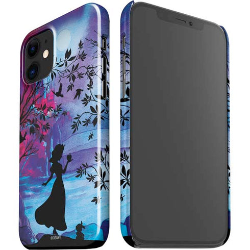 Disney Snow White Enchanted Forest Silhouette iPhone 12 Mini Lite Case