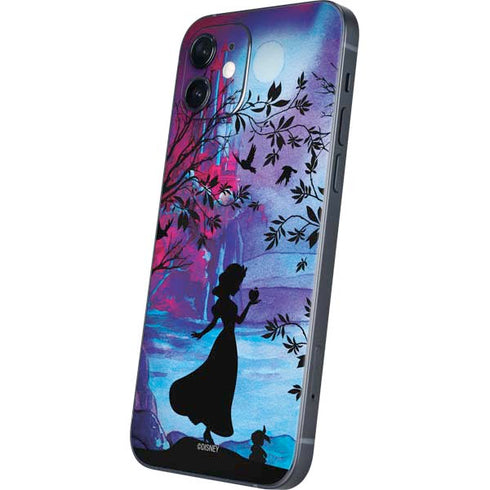 Disney Snow White Enchanted Forest Silhouette iPhone 12 Mini Skin