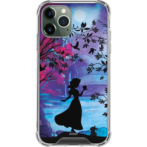 Disney Snow White Enchanted Forest Silhouette iPhone 12 Pro Clear Case