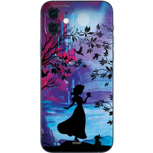 Disney Snow White Enchanted Forest Silhouette iPhone 12 Skin