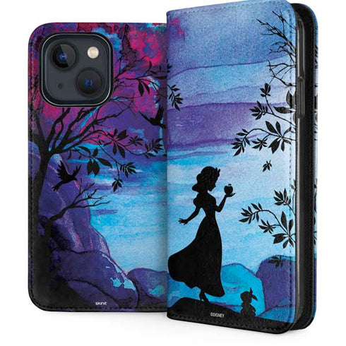 Disney Snow White Enchanted Forest Silhouette iPhone 14 Folio Case