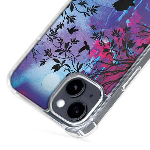 Disney Snow White Enchanted Forest Silhouette iPhone 15 MagSafe Case