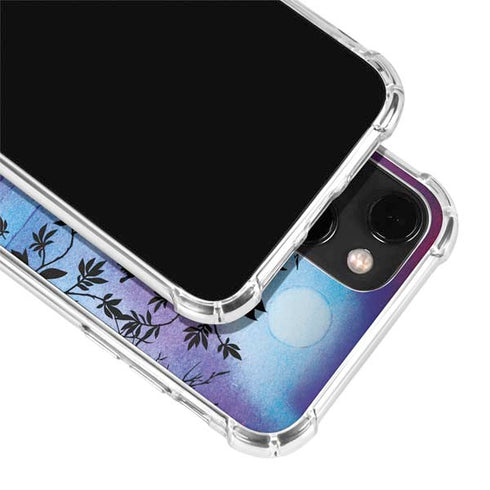 Disney Snow White Enchanted Forest Silhouette iPhone 14 Plus Clear Case
