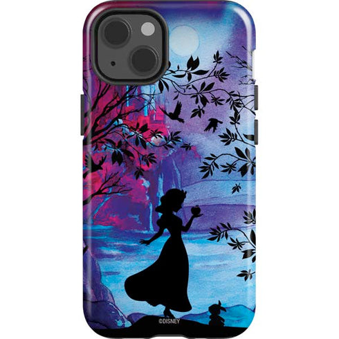 Disney Snow White Enchanted Forest Silhouette iPhone 14 Impact Case