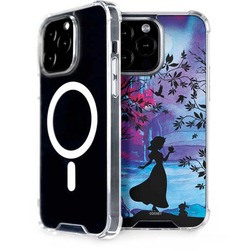 Disney Snow White Enchanted Forest Silhouette iPhone 15 Pro Max MagSafe Case