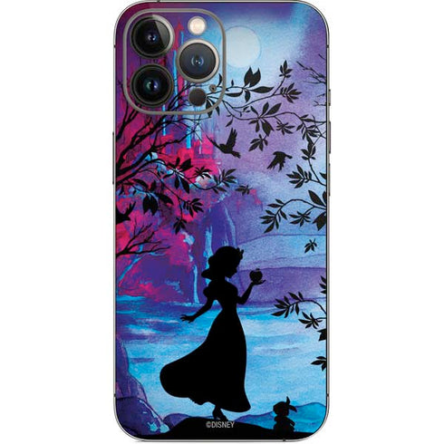Disney Snow White Enchanted Forest Silhouette iPhone 14 Pro Max Skin