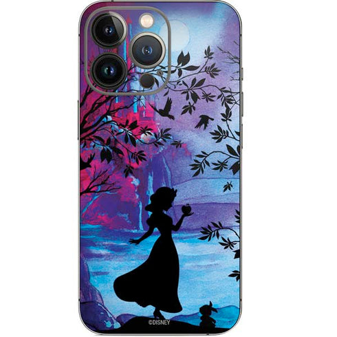 Disney Snow White Enchanted Forest Silhouette iPhone 14 Pro Skin