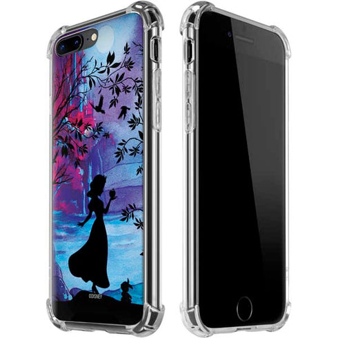 Disney Snow White Enchanted Forest Silhouette iPhone 7/8 Plus Clear Case