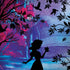 Disney Snow White Enchanted Forest Silhouette iPhone X Skin