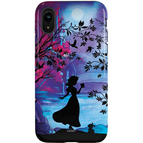 Disney Snow White Enchanted Forest Silhouette iPhone XR Pro Case