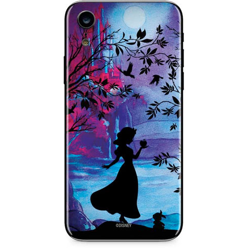 Disney Snow White Enchanted Forest Silhouette iPhone XR Skin