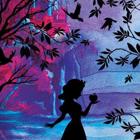 Disney Snow White Enchanted Forest Silhouette iPhone XS Max Skin