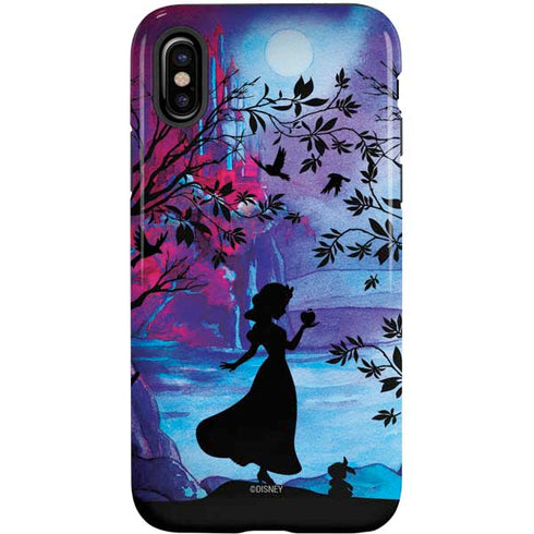 Disney Snow White Enchanted Forest Silhouette iPhone XS Pro Case