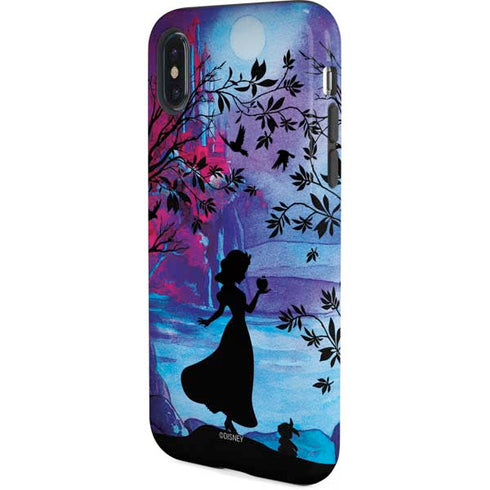 Disney Snow White Enchanted Forest Silhouette iPhone XS Pro Case