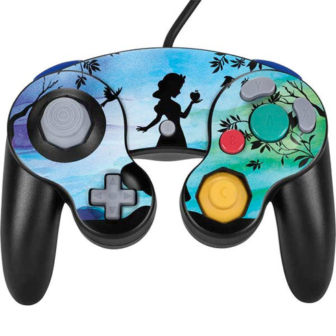 Disney Snow White Enchanted Forest Silhouette Nintendo GameCube Controller Skin