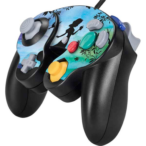 Disney Snow White Enchanted Forest Silhouette Nintendo GameCube Controller Skin