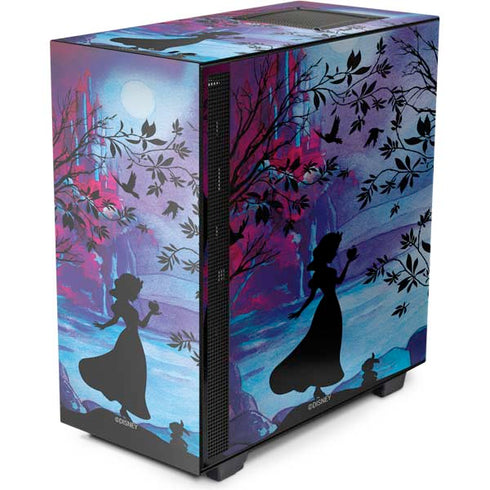 Disney Snow White Enchanted Forest Silhouette NZXT H510 Compact ATX Mid-Tower Case Skin