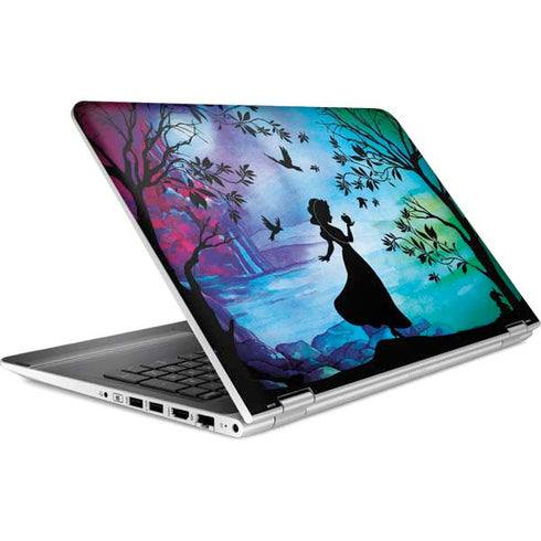 Disney Snow White Enchanted Forest Silhouette HP Pavilion Skin