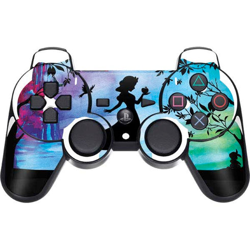 Disney Snow White Enchanted Forest Silhouette PS3 Dual Shock wireless controller Skin