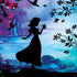 Disney Snow White Enchanted Forest Silhouette PS4 Pro/Slim Controller Skin