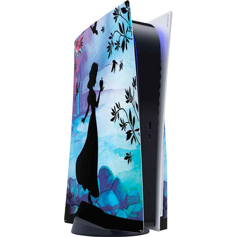 Disney Snow White Enchanted Forest Silhouette PS5 Console Skin