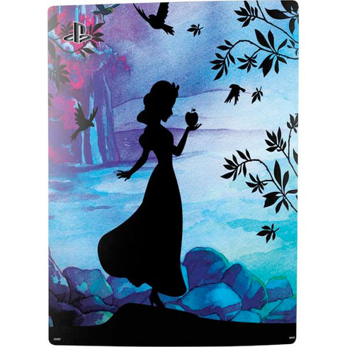 Disney Snow White Enchanted Forest Silhouette PS5 Console Skin