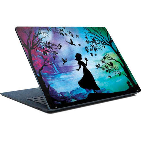 Disney Snow White Enchanted Forest Silhouette Surface Laptop Skin