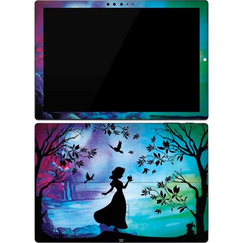 Disney Snow White Enchanted Forest Silhouette Surface Pro 7 Skin