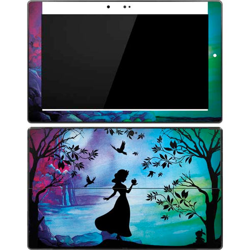 Disney Snow White Enchanted Forest Silhouette Surface Pro Tablet Skin